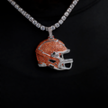 GLD Women Official NFL 2025 Edition Cleveland Browns Helmet Pendant