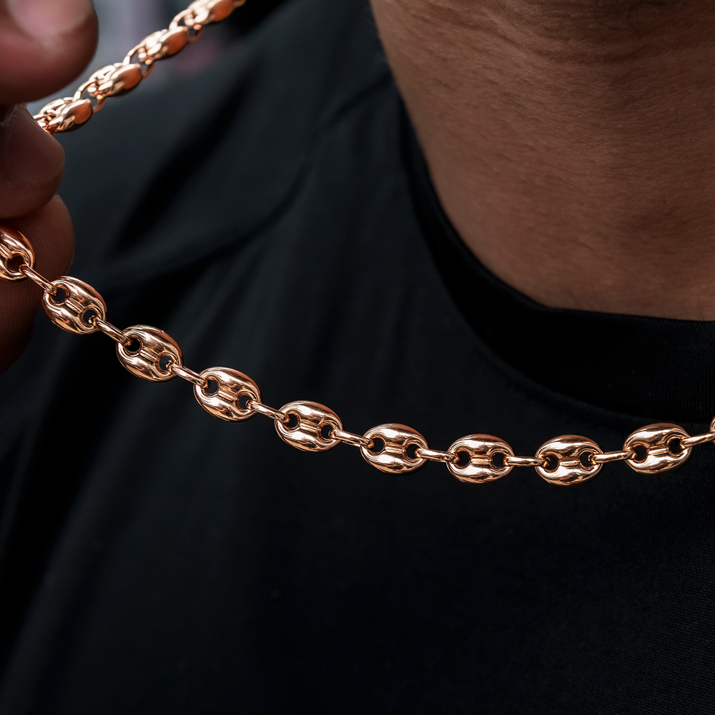 GLD PROMO Valentina Chain in Rose Gold- 7mm