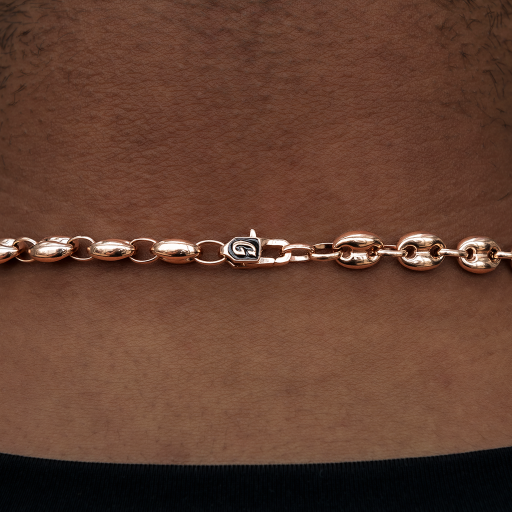 GLD PROMO Valentina Chain in Rose Gold- 7mm
