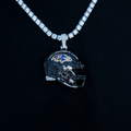 GLD Women Official NFL 2025 Edition Baltimore Ravens Helmet Pendant