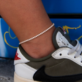 GLD PROMO SETS - WOMEN Micro Tennis Anklet in Rose Gold