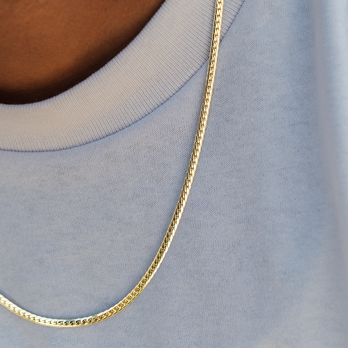 GLD PROMO South Beach Cuban™ Chain in Yellow Gold - 3mm