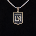 GLD Men Los Angeles FC Official MLS Logo Pendant in Yellow Gold