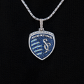 GLD Men Sporting Kansas City Official MLS Logo Pendant in White Gold