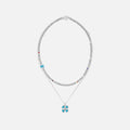 SSIL Clover Necklace - Blue