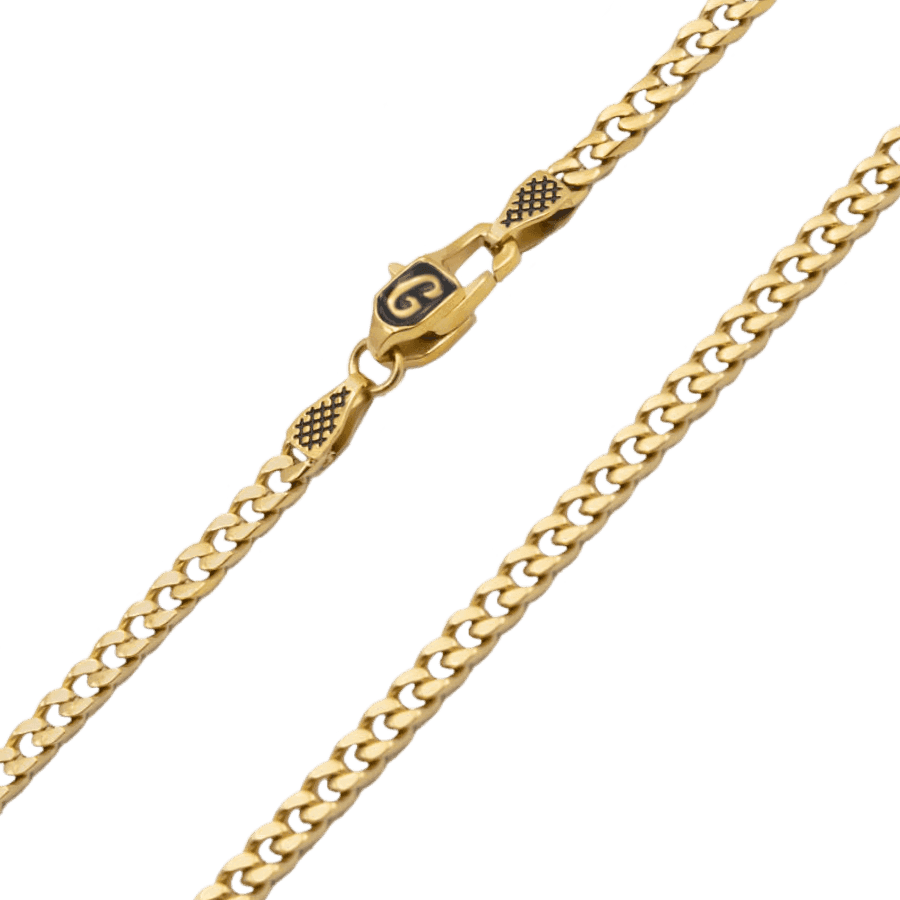 GLD Pendants - WOMEN 3mm Micro Cuban