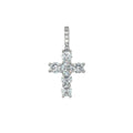 GLD Chains - Women Iced Micro Round Cross