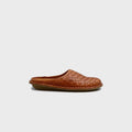 VIBAe ROMA Woven Leather Cognac - Brown