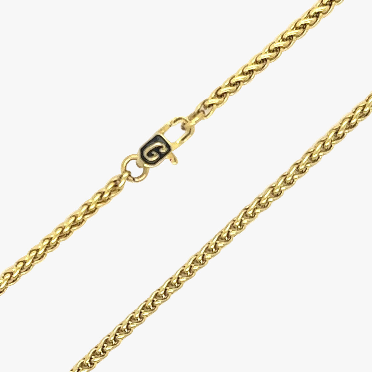 GLD Pendants 2mm Palm Chain