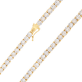 GLD MAS Chains 3mm Tennis Necklace