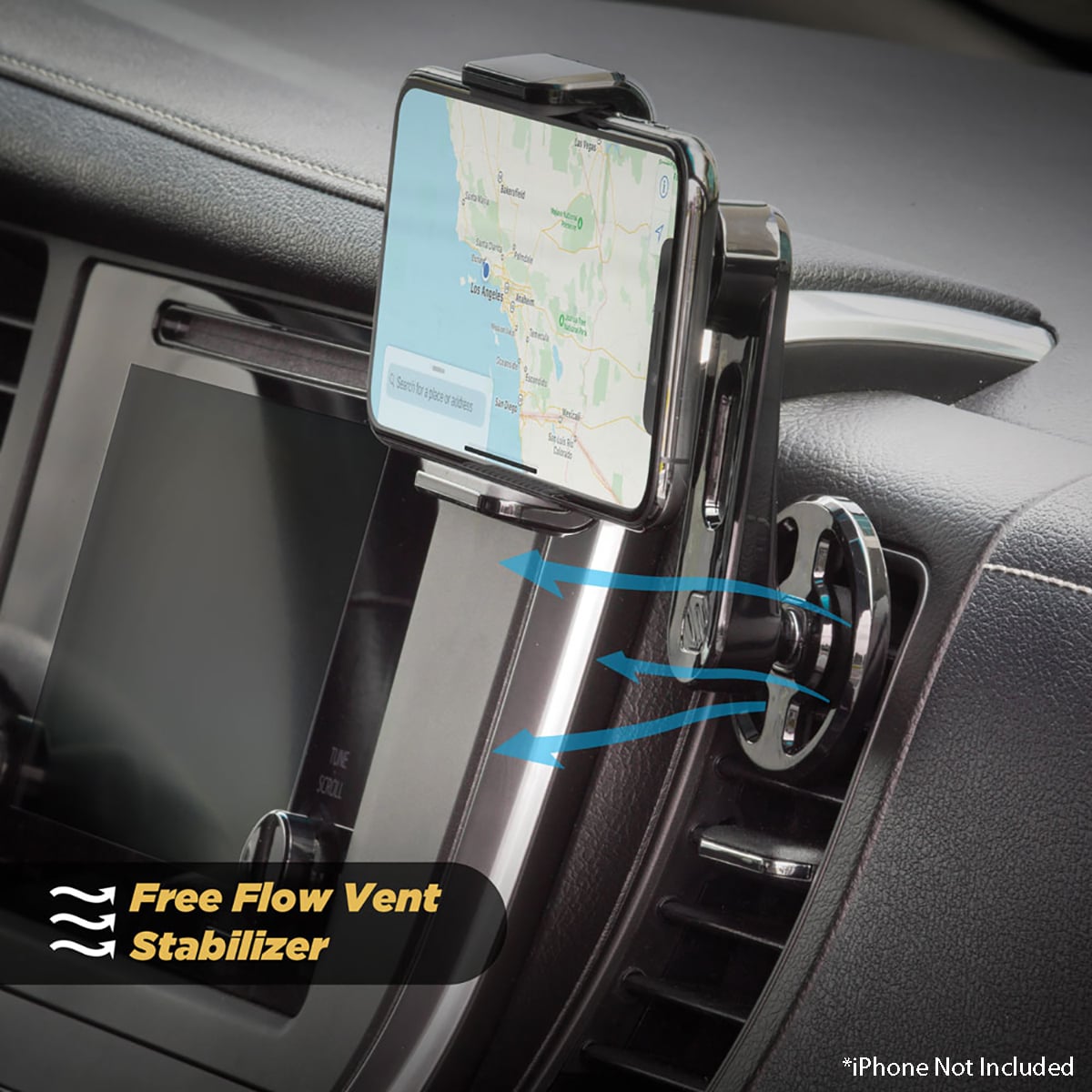Scosche Universal Air Vent Phone Holder With Freeflow Vent Arm - VP2M-SP - image 5