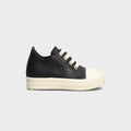Rick Owens Kids Vintage Sneakers - Pelle Black / Milk / Milk