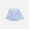 Alexander Wang Boxer Short with Logo Elastic Combo - Chambray Blue