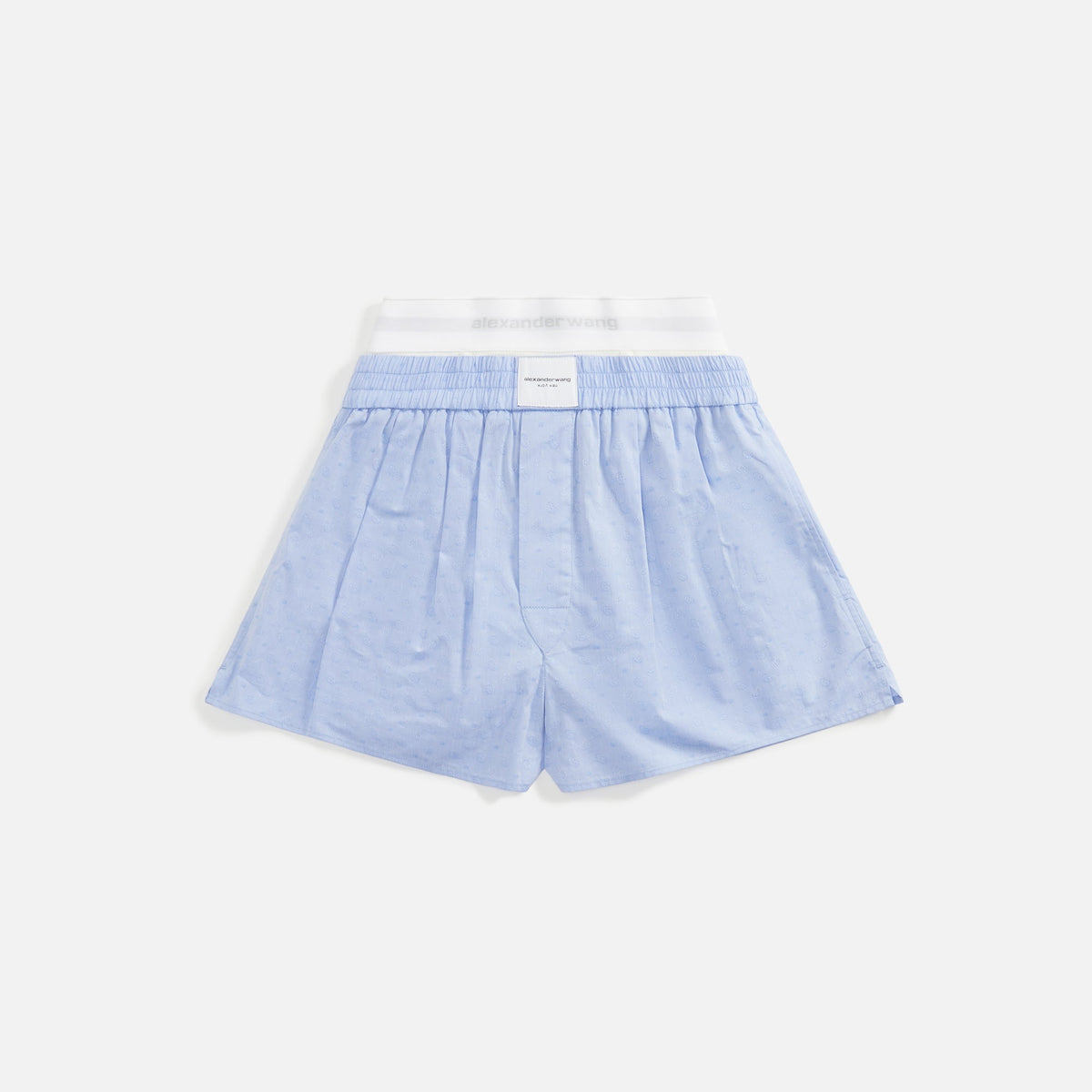 Alexander Wang Boxer Short with Logo Elastic Combo - Chambray Blue