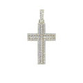 GLD MAS Diamond Baguette Cross