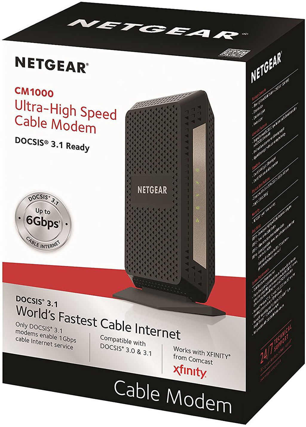 Netgear DOCSIS 3.1 Cable Modem - CM1000-100NAS - image 5