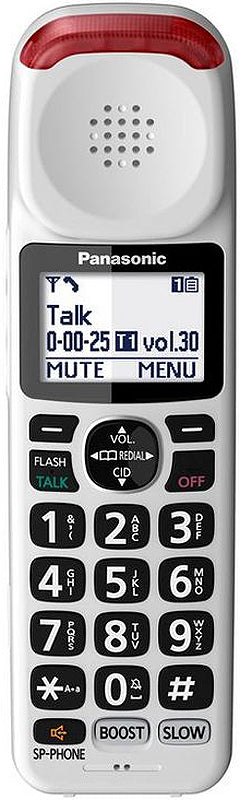 Panasonic DECT 6.0 Plus White Additional Digital Cordless Phone Handset - KX-TGMA44W - image 6
