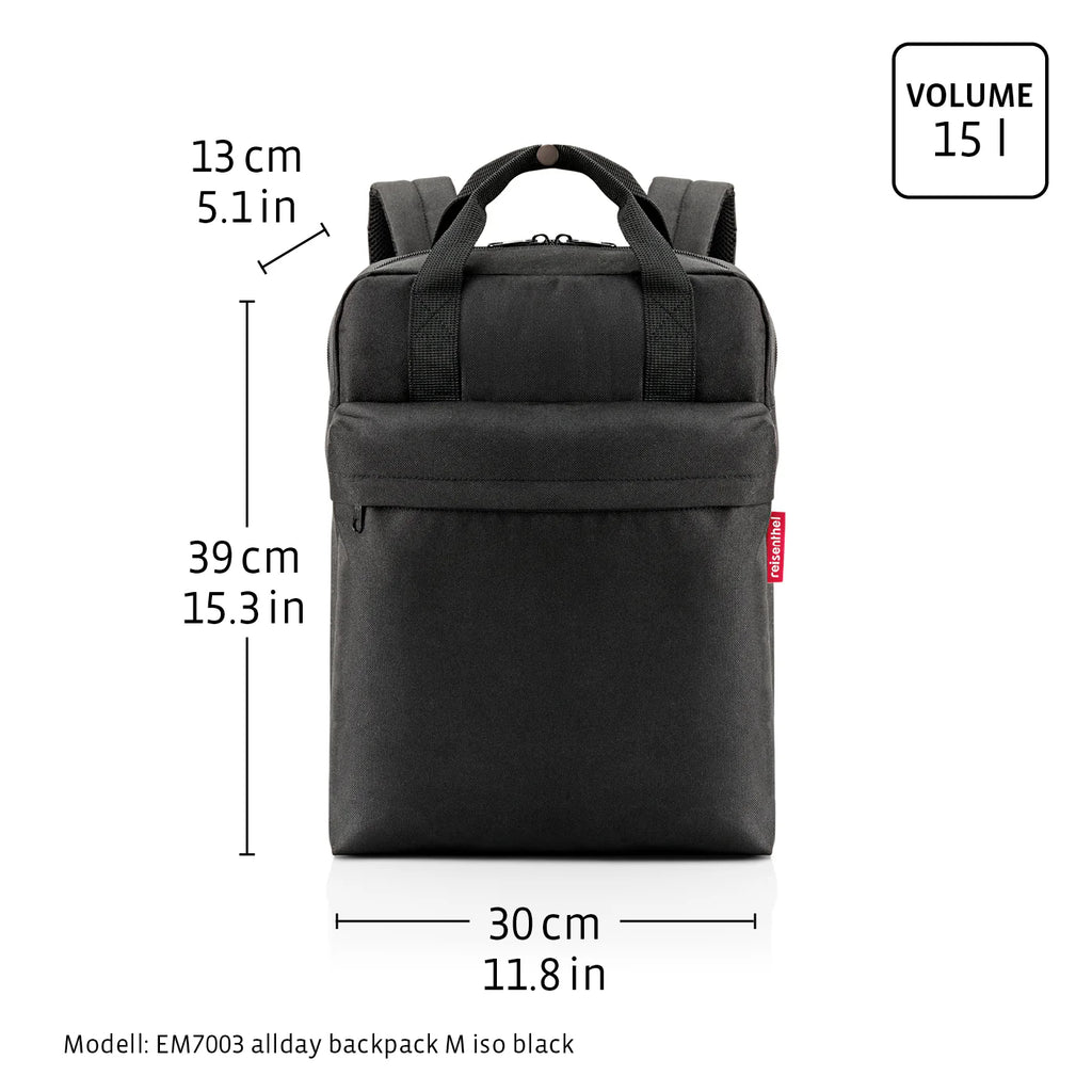 Allday Backpack M Iso Twist Silver