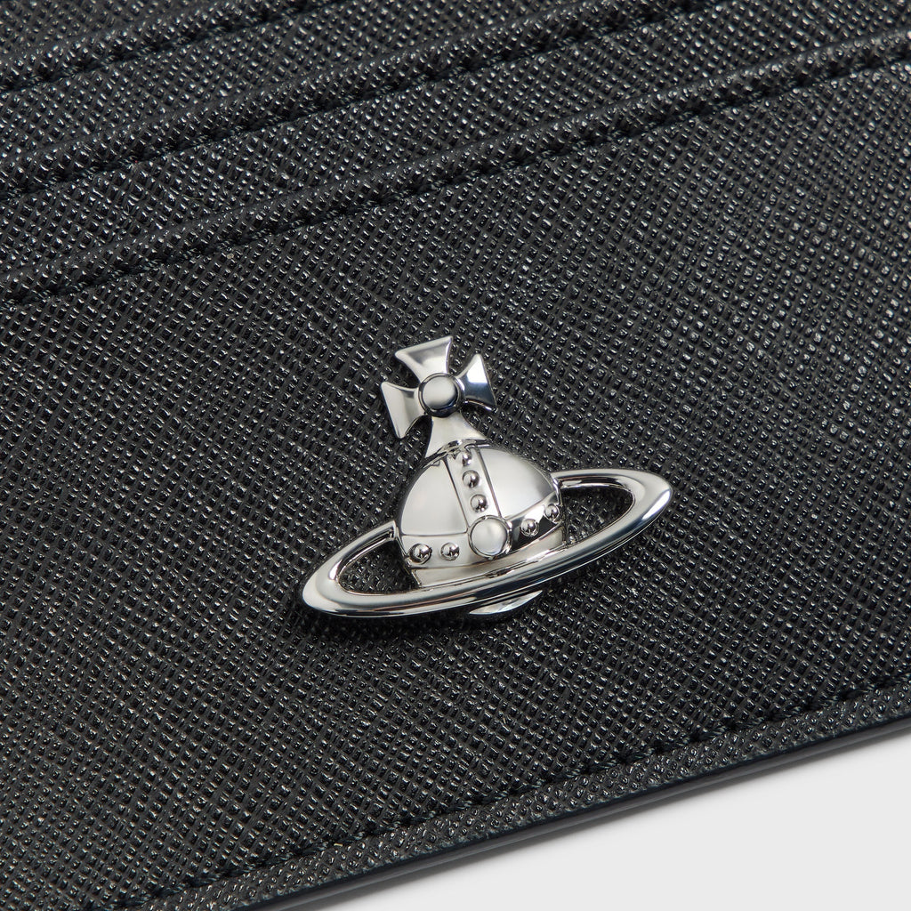 Vivienne Westwood Flat Card Holder - Black
