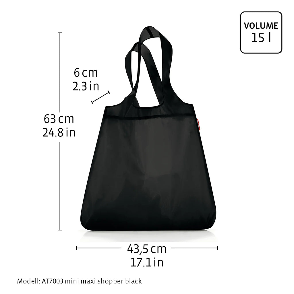 Mini Maxi Shopper Dark Blue