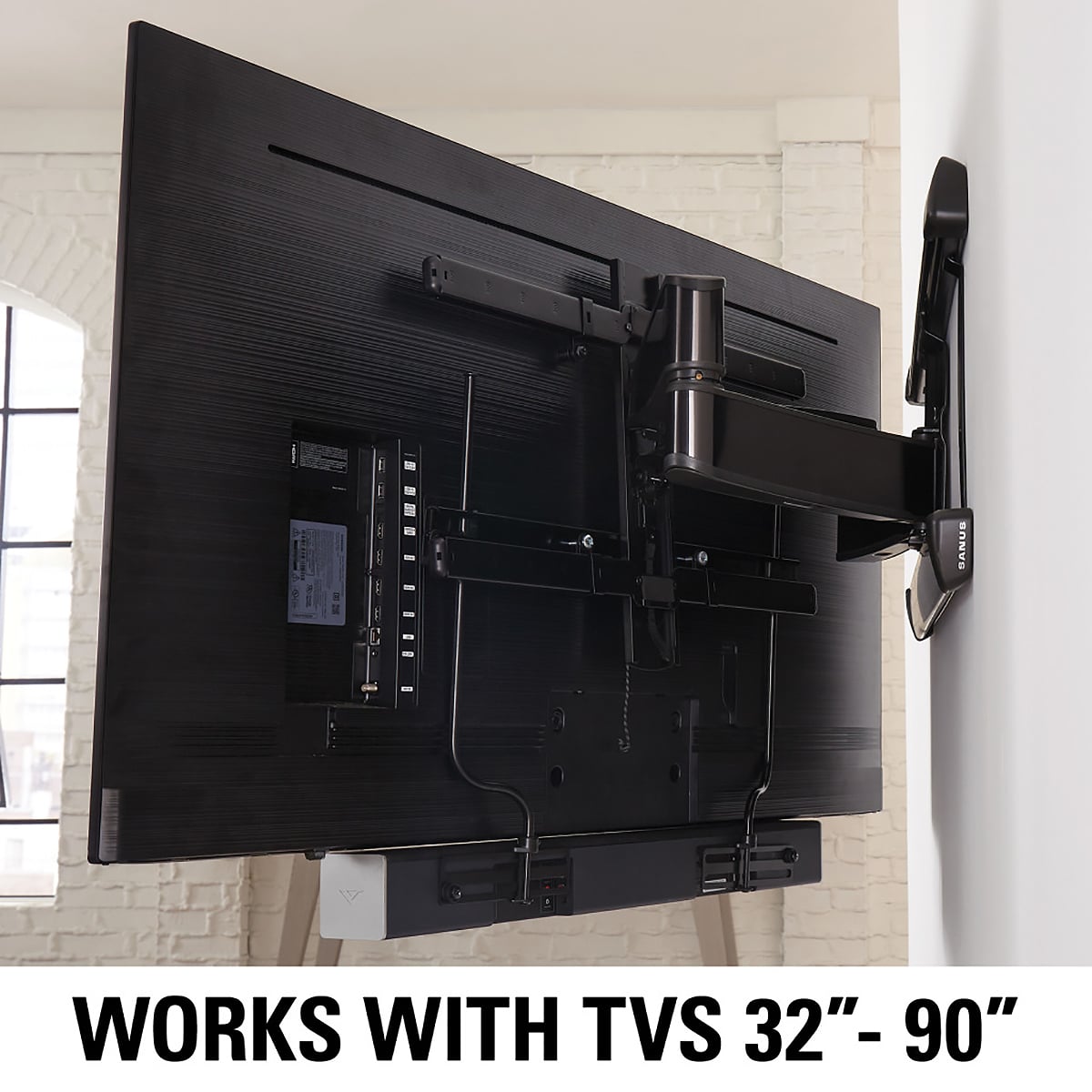 Sanus Black Speaker Mount For Soundbars - SASB1-B1 - image 7