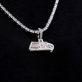 GLD Men Seattle Seahawks Official NFL Micro Logo Pendant