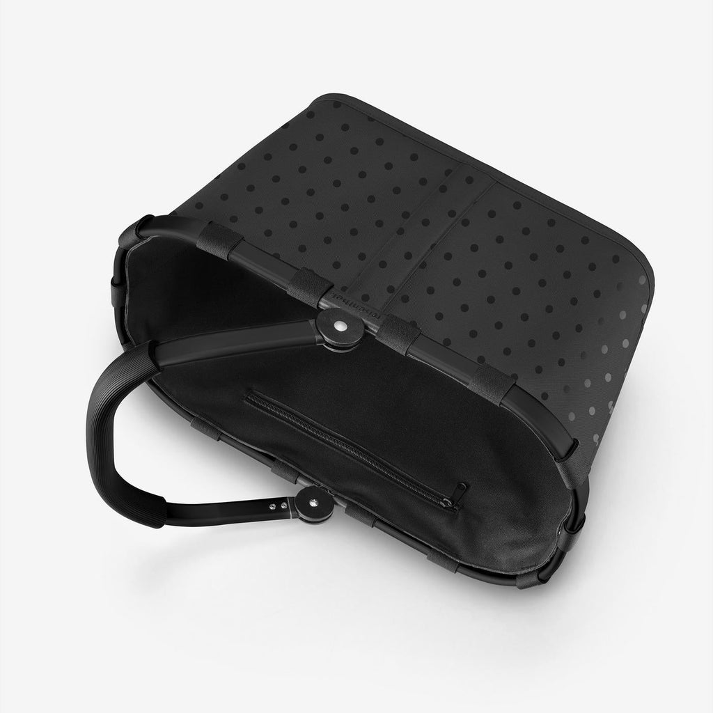 Carrybag Frame Glossy Dots Black