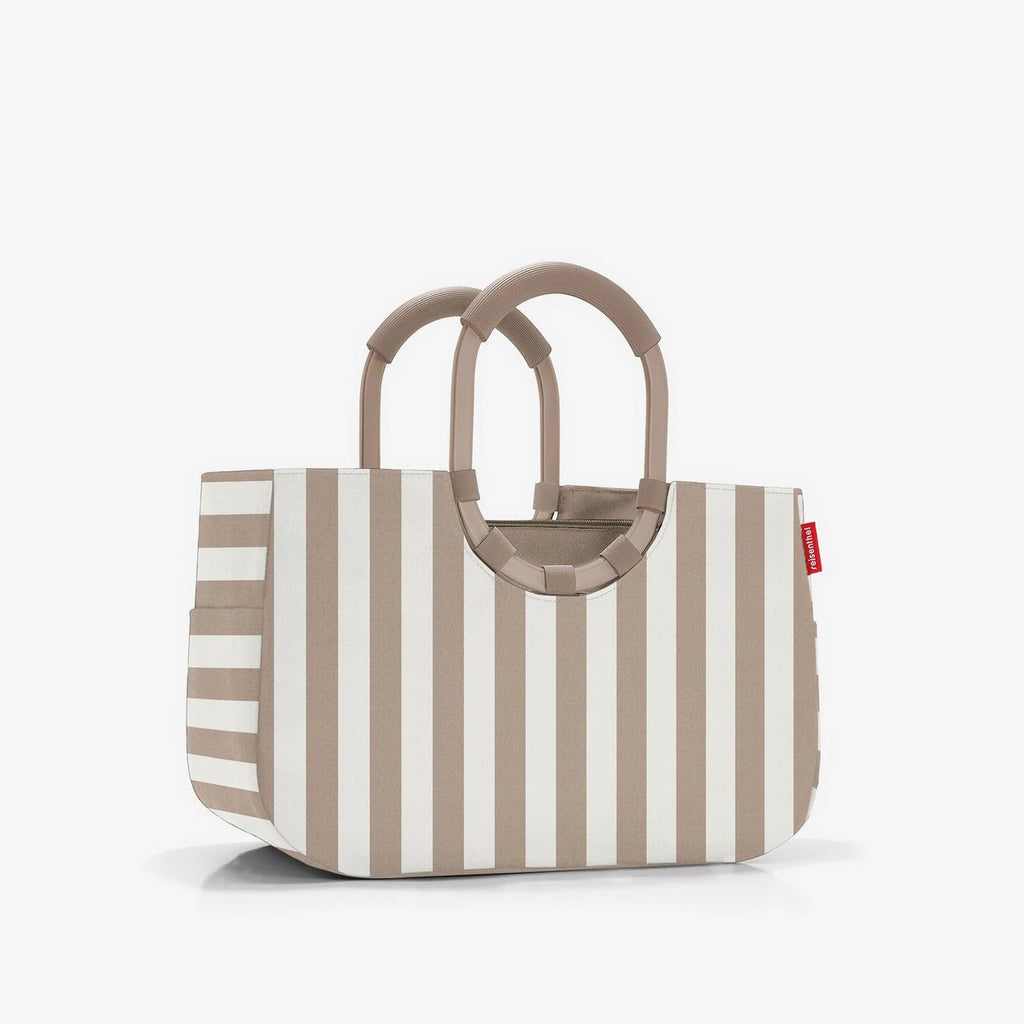 Loopshopper M Summerstripes Coffee