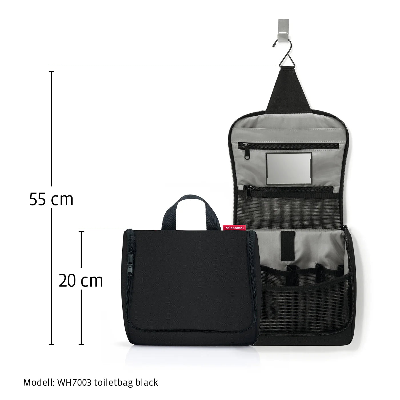 Toiletbag Herringbone Grey