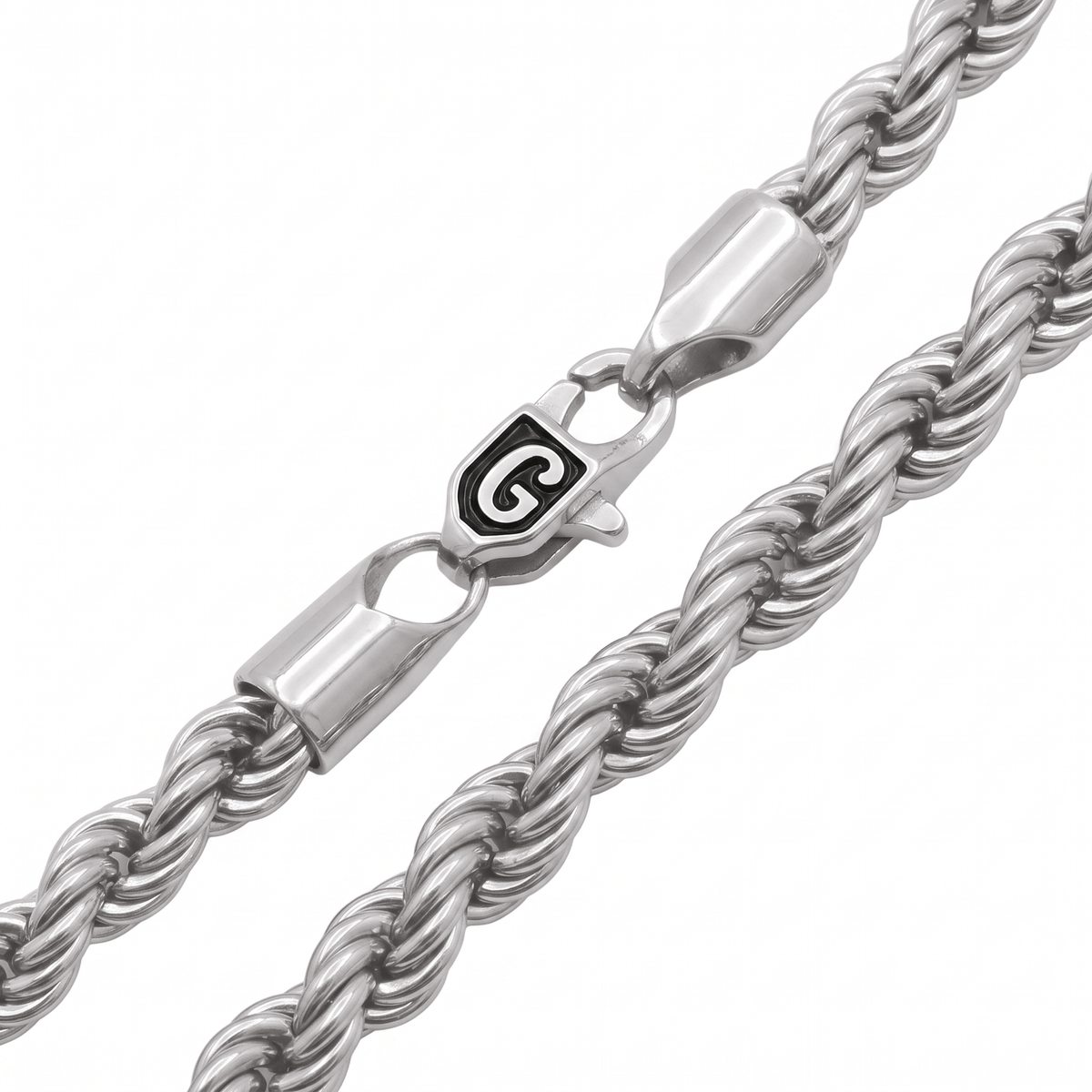 GLD Pendants 6mm Rope Chain