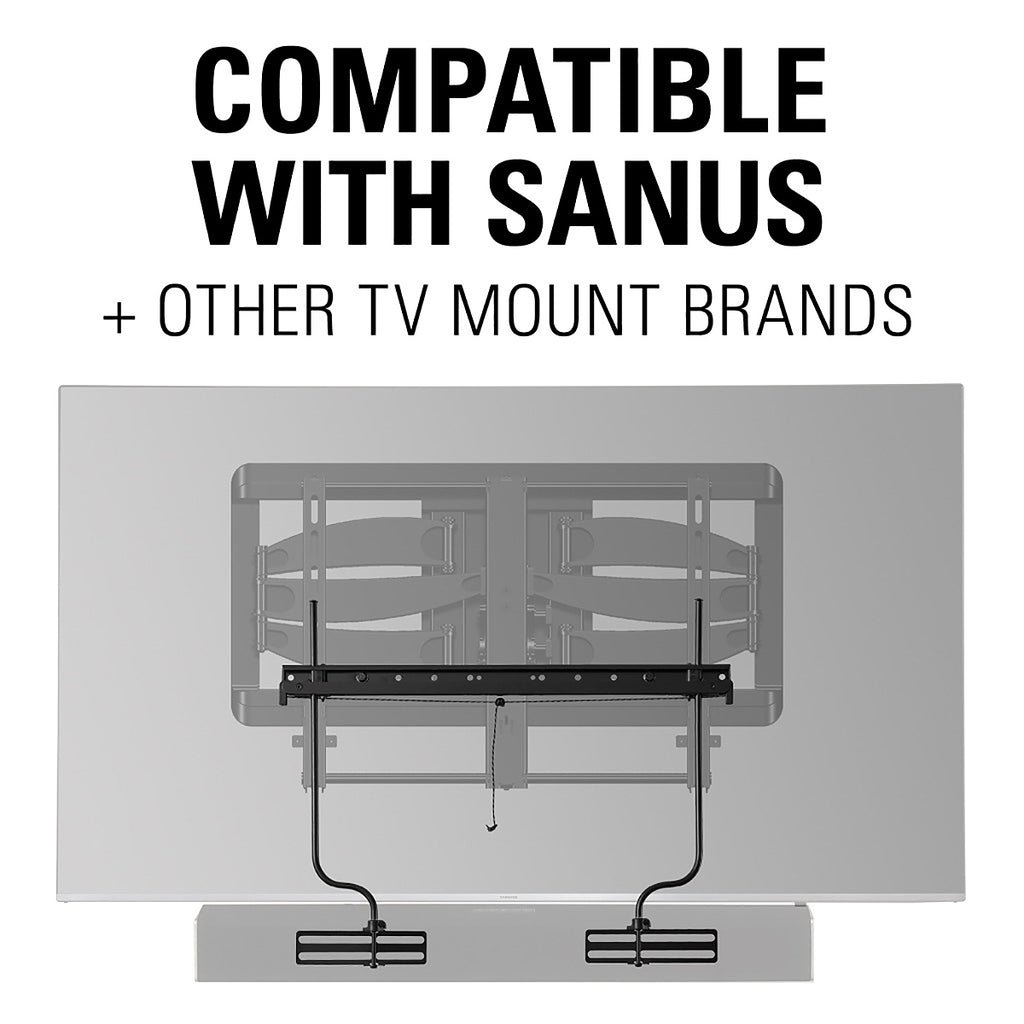 Sanus Black Speaker Mount For Soundbars - SASB1-B1 - image 8