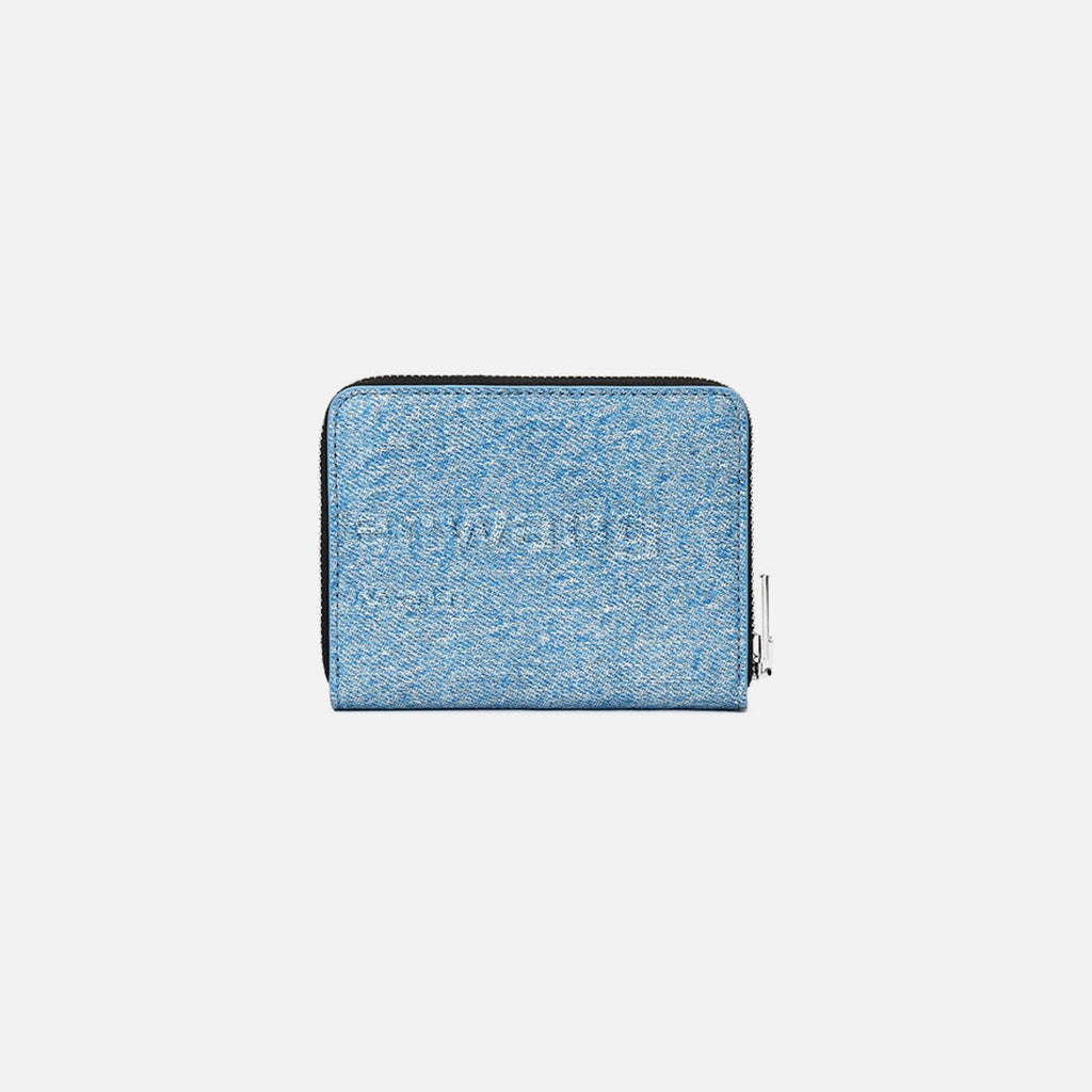 Alexander Wang Punch Compace Wallet - Vintage Medium Indigo