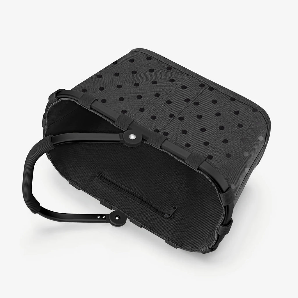 Carrybag Xs Frame Glossy Dots Black