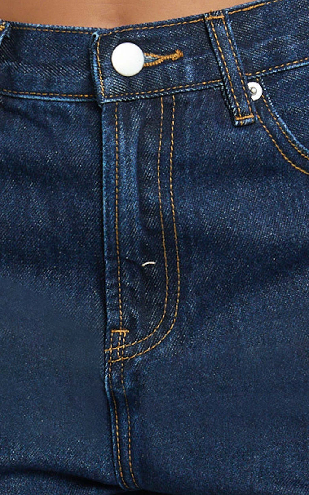Benny Shorts - Mid Rise Mini Denim Shorts in Indigo Wash