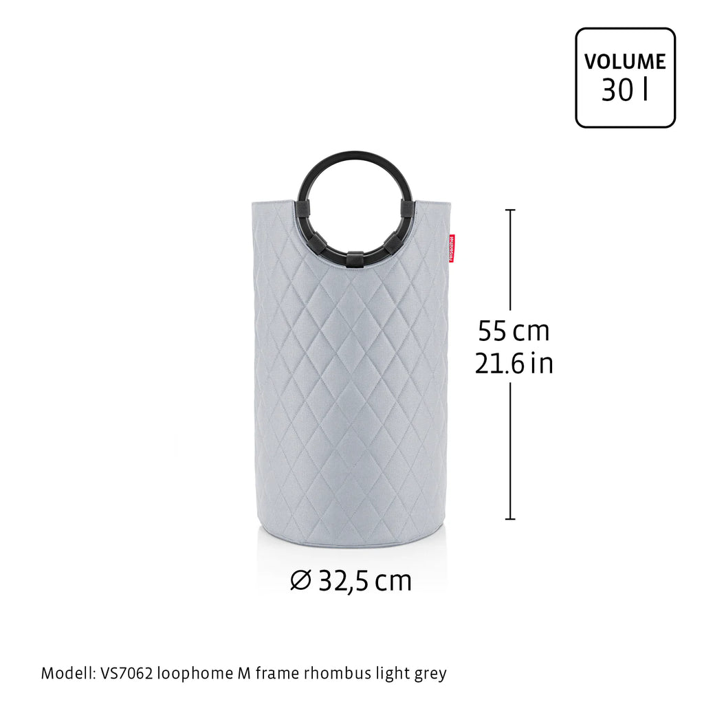 Loophome M Frame Rhombus Black