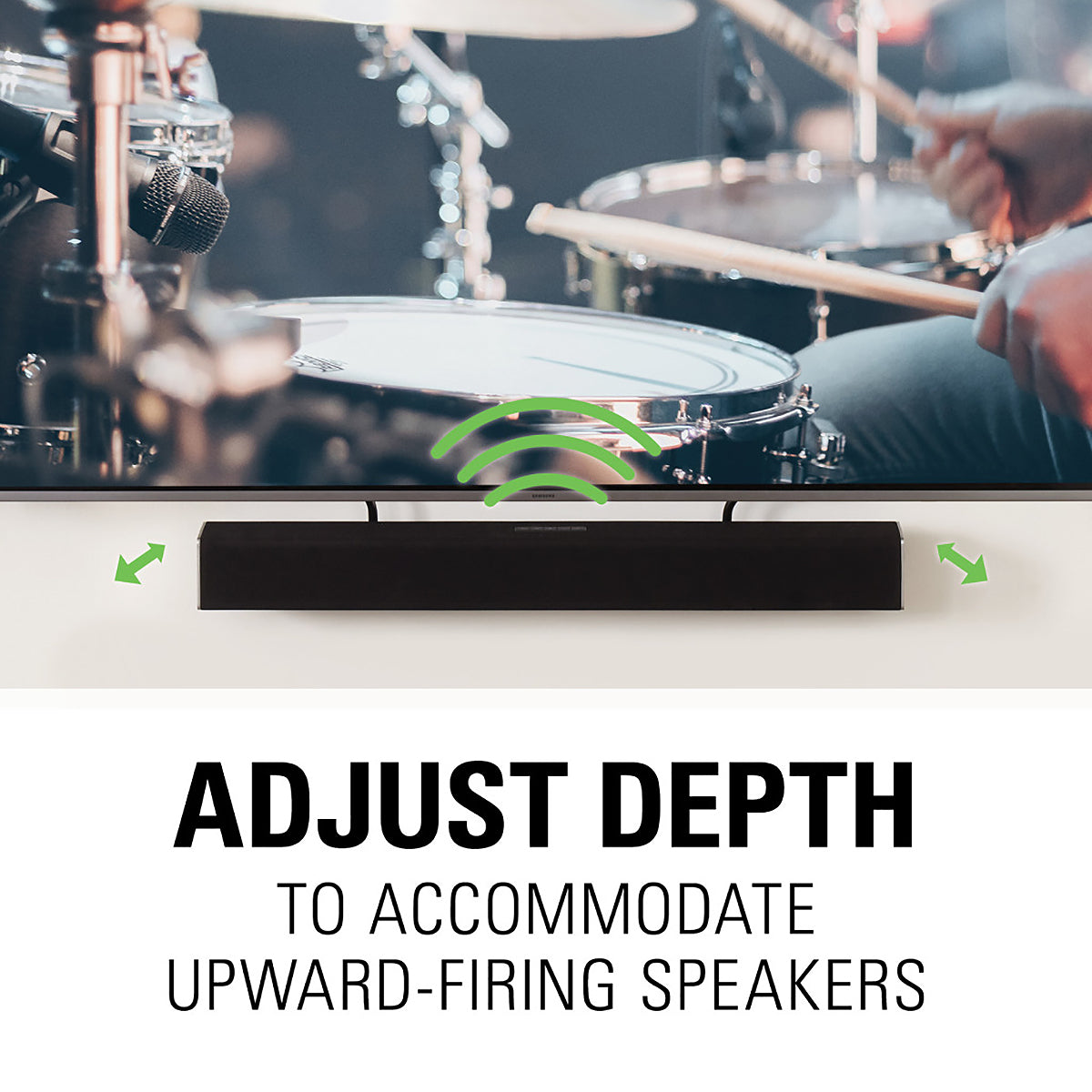 Sanus Black Speaker Mount For Soundbars - SASB1-B1 - image 9