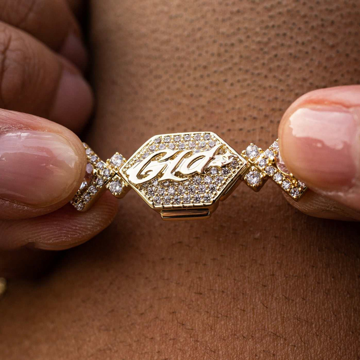 GLD Men Cloister Link Chain in Yellow Gold