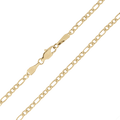 GLD MAS Chains 4mm Figaro Link