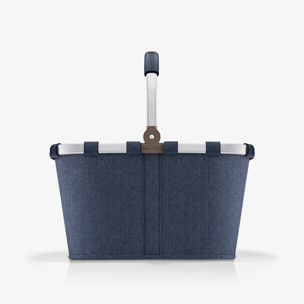 Carrybag Herringbone Dark Blue