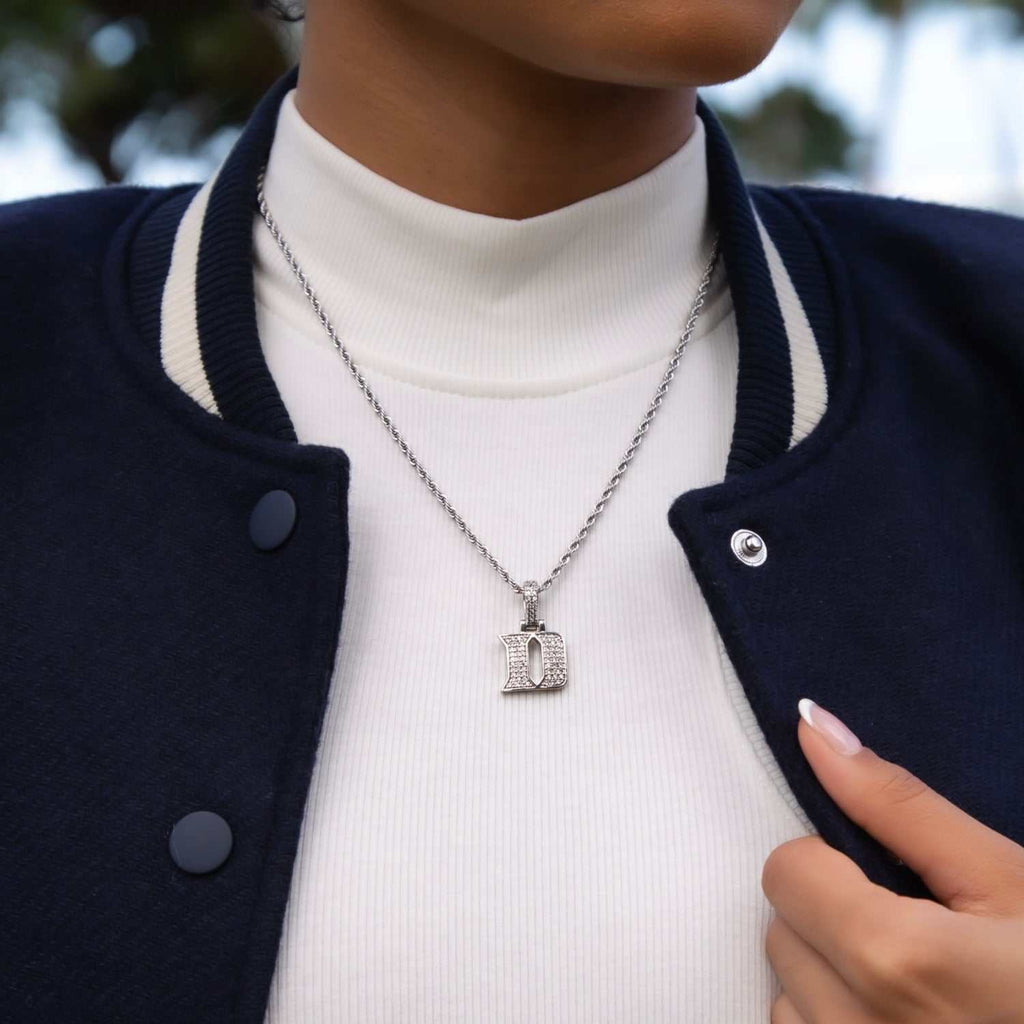 GLD Women Duke Blue Devils Iron D Official NCAA Micro Pendant