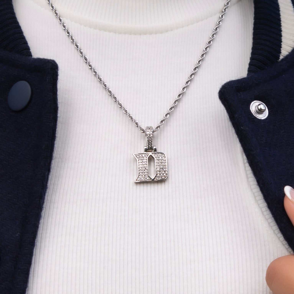 GLD Women Duke Blue Devils Iron D Official NCAA Micro Pendant