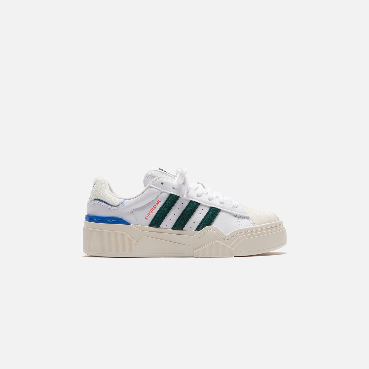 adidas WMNS Superstar Bonega 2B - Footwear White / Dark Green / Bright Royal