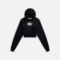 1017 ALYX 9SM Piercing Crop Hoodie - Black