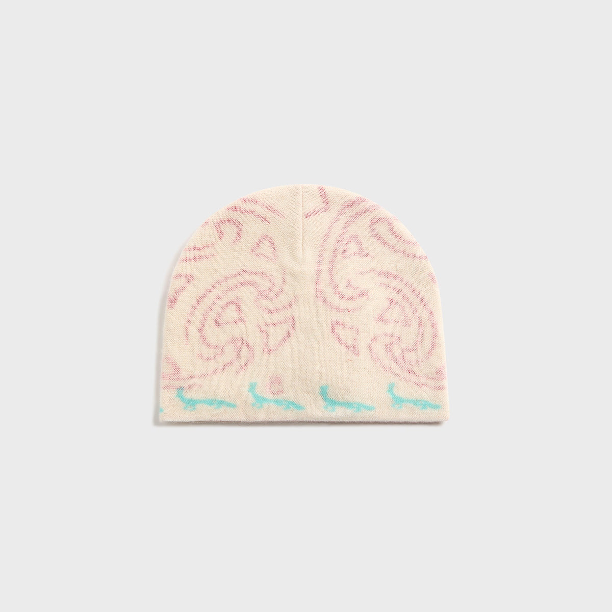 Adrian Cashmere Houndhare Beanie - Bone