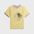 Adrian Cashmere Symbiosis Tee - Yellow