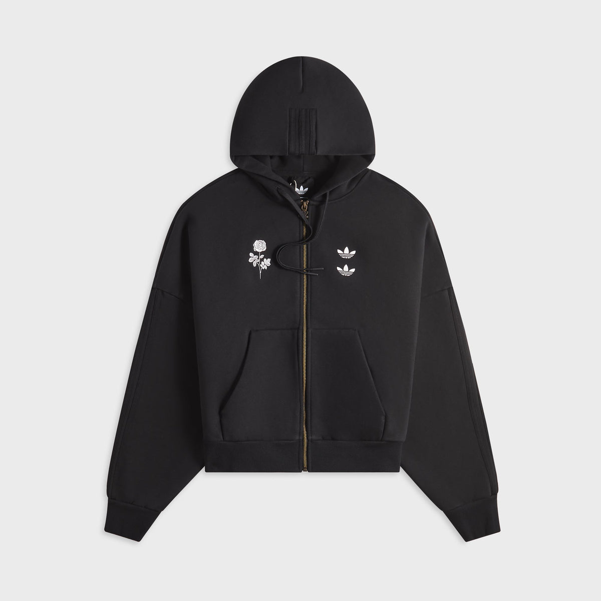 adidas x Willy Chavarria Heavy Weight Zip Hoodie - Black