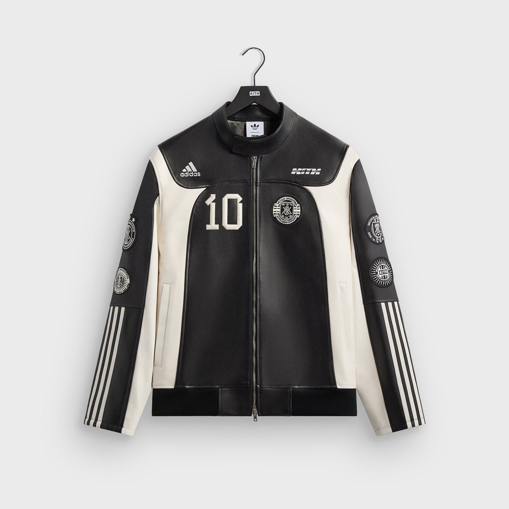 Kith & Messi for adidas Football Leather Biker Jacket - Multi