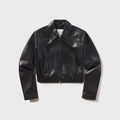 Agolde Essie Cropped Jacket - Black