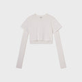 Agolde Romily Tee - White Ash