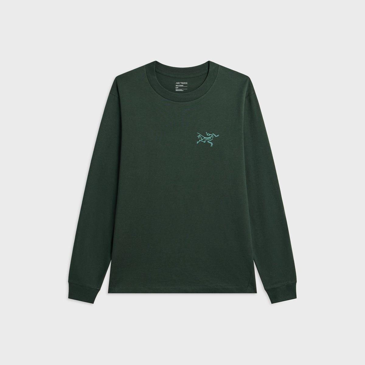 Arc'teryx Kragg Cotton Long Sleeve Tee - Dark Jade